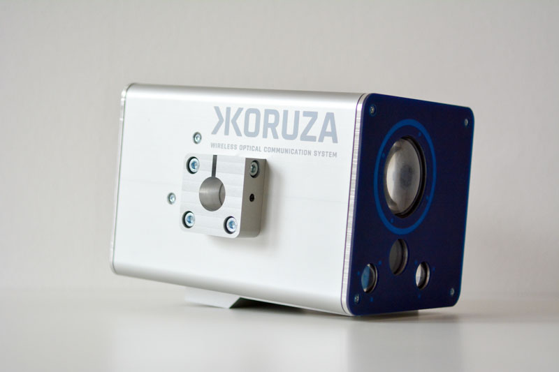 KORUZA Pro unit, side view